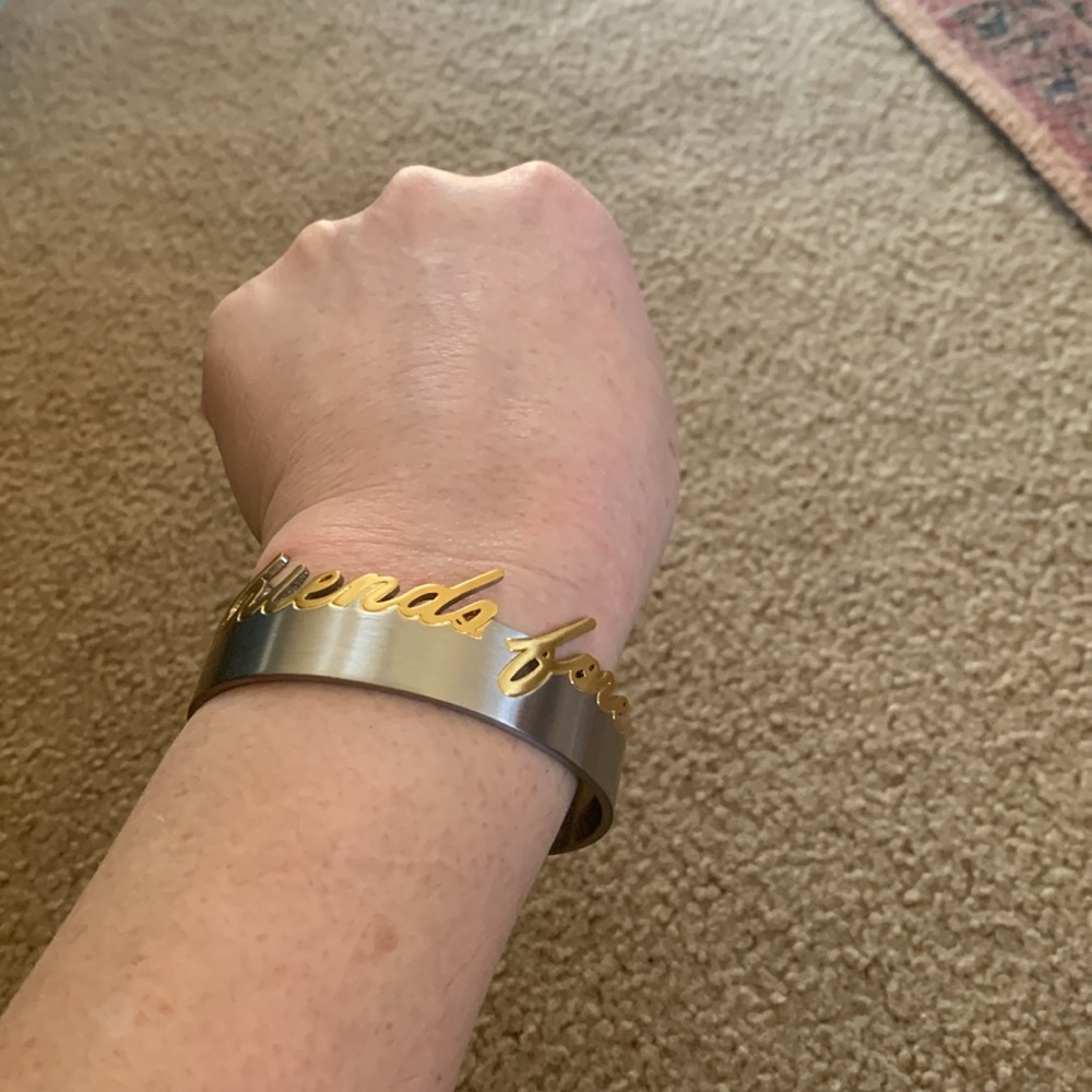 Rustic cuff bracelet - Picture 4 of 5